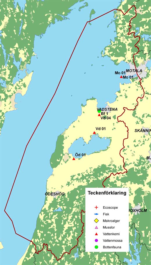 MOTALA STRÖM ALcontrol Resultat Delområde 1 Figur 13.