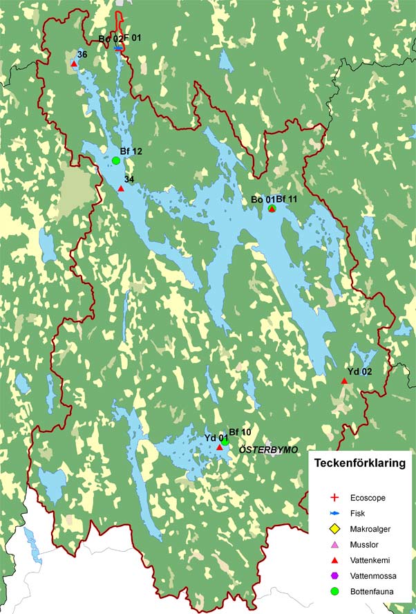 MOTALA STRÖM ALcontrol Resultat Delområde 3 Delområde 3 Övre östra Svartån Delområdet omfattar Bulsjöån med bl.a. sjöarna Östra och Västra Lägern samt Sommen.