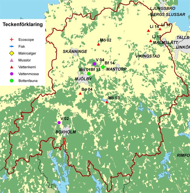 MOTALA STRÖM ALcontrol Resultat Delområde 4 Delområde 4 Nedre Svartån Delområdet omfattar Svartån från utloppet ur Sommen i Laxberg till inflödet i Roxen vid Svartåfors.
