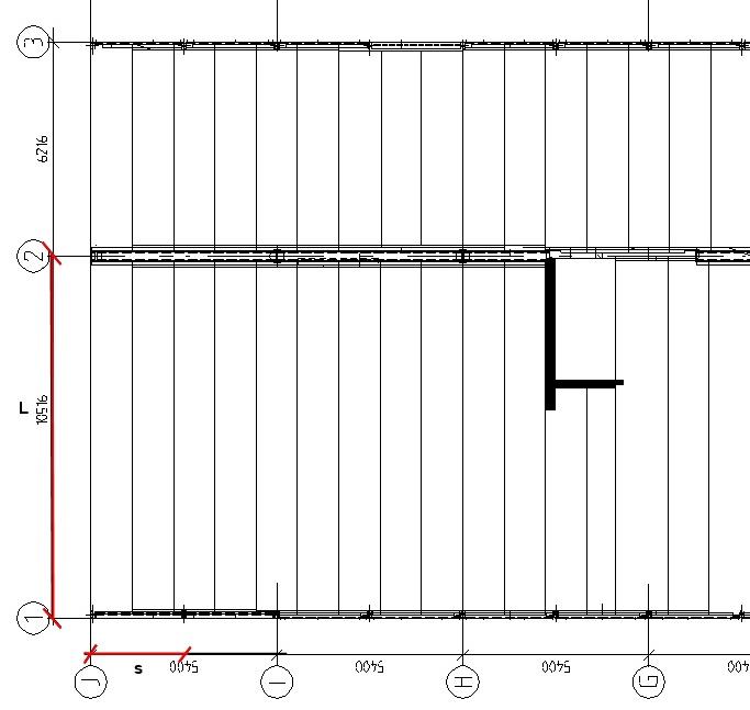 4.2.2 Dimensionering horisontella dragband i Scylla 3 enligt EN 1991-1-7 För alla dragband används stålkvalitet B500BT (f y=500 MPa). Dimensionering görs enligt avsnitt 4.2.1. Utvalda delar av Scylla 3 används som exempel.