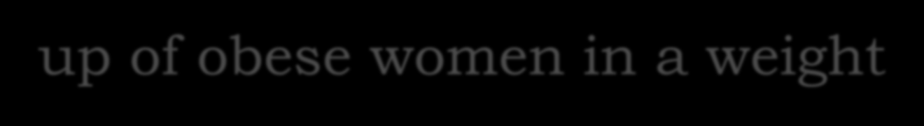 Weight six years after childbirth: A followup of obese women in a weight-gain restriction programmme (Midwifery 2013) Hur ser