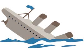 1. Klassresan Ni är är på väg hem från en klassresa och ni åker färja. Plötsligt bryter en storm ut. Vågorna går höga och regnet öser ner. Båten börjar läcka in vatten. Ni måste hoppa i livbåtarna.