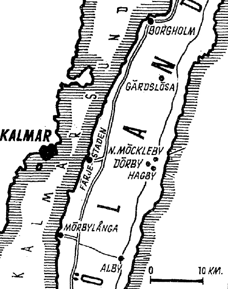 13 Bränder på två år GÅRDSLÖSA 27/11 1958. Ladugård. NORRA MÖCKELBY 31/10 1957. Bernhard Johanssons kvarn. DÖRBY 30/7 1958. Erik Johanssons och Lage Olssons ladugårdar. HAGBY 4/11 1957.
