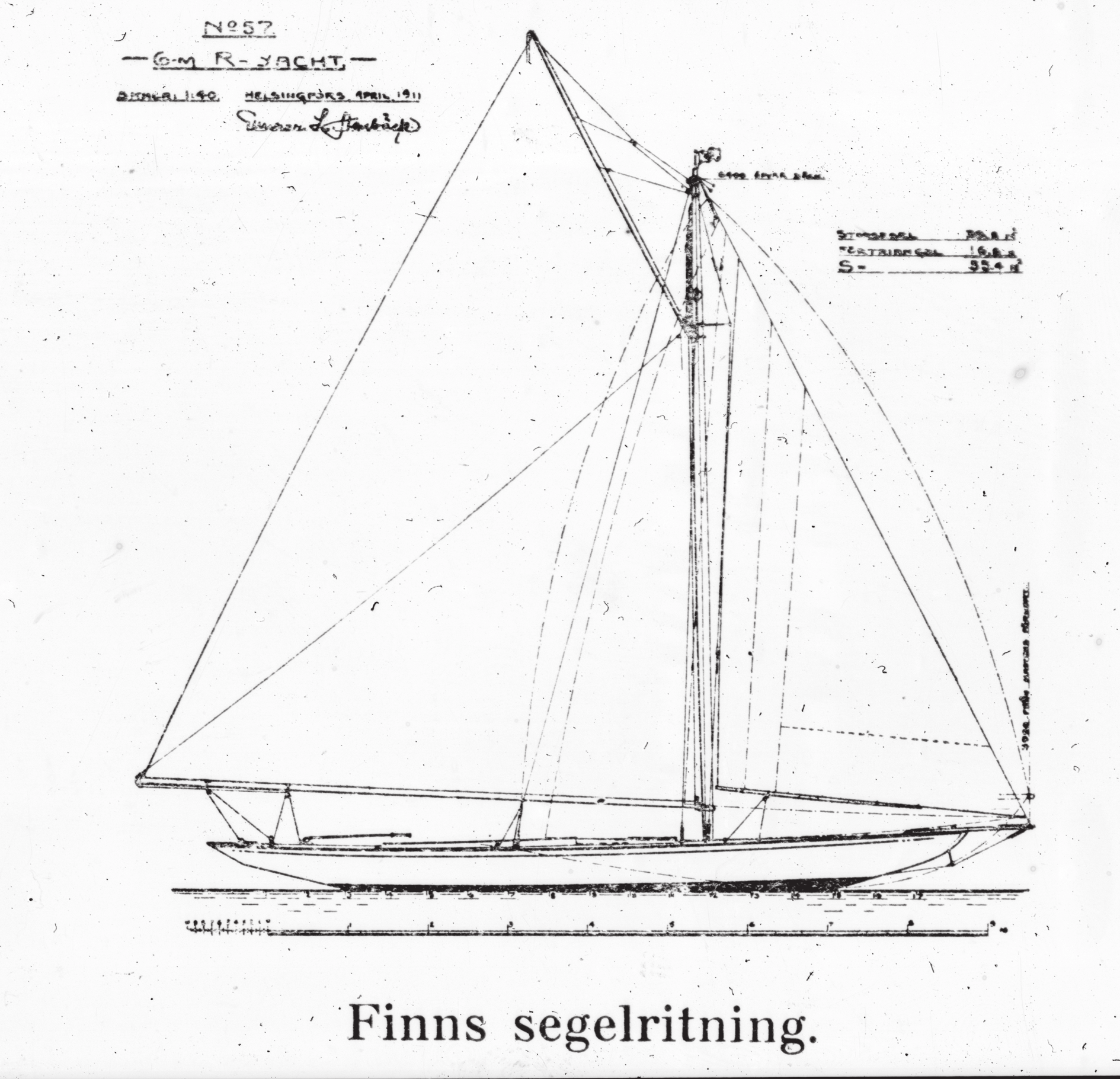 Stenbäck ritade sedan FINN li för seglingarna om Entonnarpokalen 1912. FINN seglade mot FINN II om vem, som skulle få representera Finland.