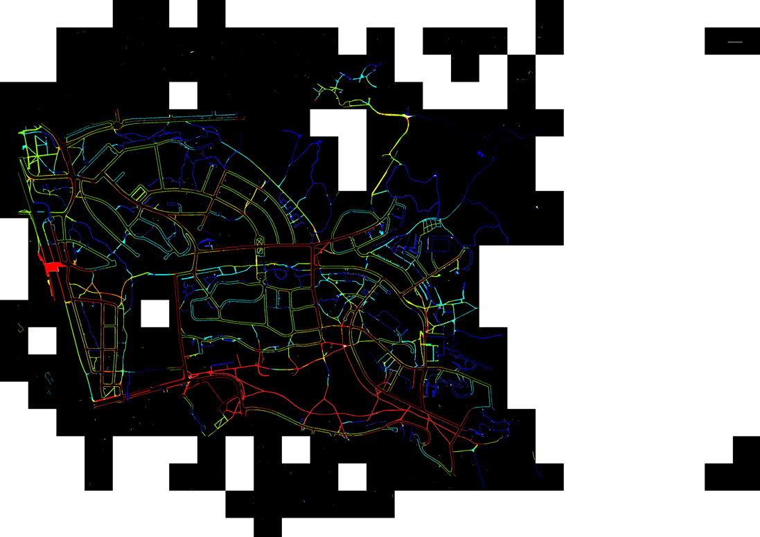 Biltrafik Analysområdet avgränsas av Nynäsvägen i väst.