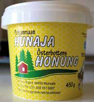 transforms in to good Ostrobothnian honey tasty and healthy, for all occasions.