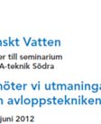 Under seminariet presenterades resultaten från de tre första åren av med avloppsvattenreningg som särskilt fokusområde. Programmet karakteriseras högskoleprogrammet.