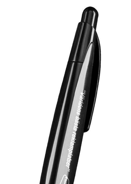 Kontor 69 4,00 Curvy Caroline En av de allra populäraste pennorna. Med sin moderna design och generösa tryckyta kommer den att bli en klar favorit!
