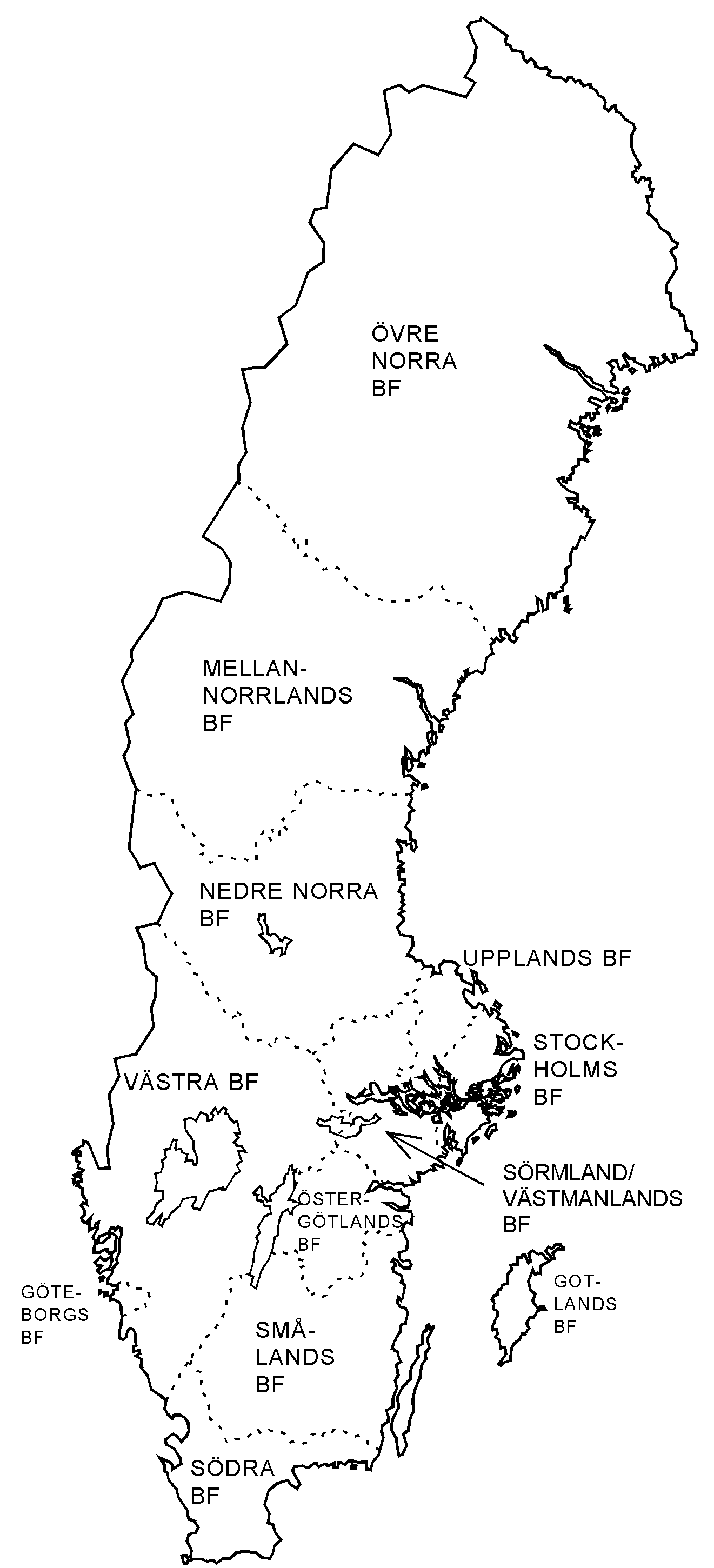 Specialidrottsdistriktsförbundens geografiska indelningar Organisationsplan för Svenska Bilsportförbundet DEN DEMOKRATISKA ORGANISATIONEN DEN OPERATIVA ORGANISATIONEN MEDLEM TÄVLANDE /
