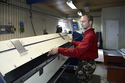 Vår affärsidé är att producera och sälja tak- och väggprofiler