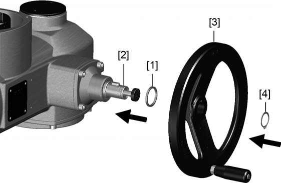 SA 07.2 SA 16.2/SAR 07.2 SAR 16.2 Styrenhet: Elektronisk (MWG) Montage 4. Montage 4.1 Montageposition Ställdon och manövermoduler från AUMA kan installeras i valfri montageposition, utan begränsningar.