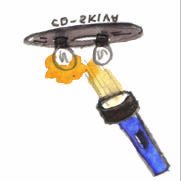 Varje plats kan antingen vara magnetisk eller inte magnetisk. Processorn kan ändra från det ena till det andra med hjälp av elektriska magneter.