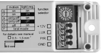 smartdim SM lp Genom att ansluta en eller flera smartdim-sensorer till en smartdim SM lp styrmodul kan upp till 25 DSI-driftdon (PCA/TEL/PHD.