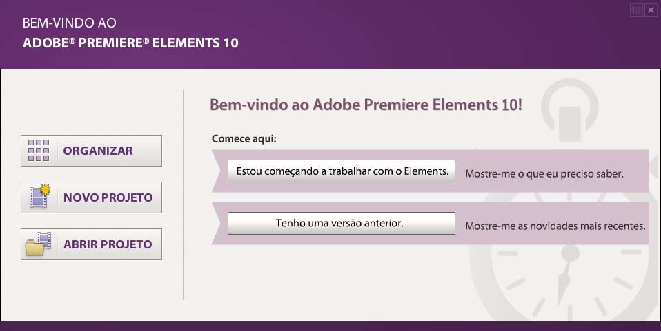 Komma igång med Adobe Premiere Elements 3 Obs!