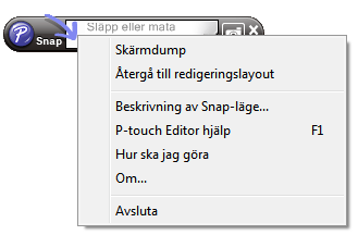 Klicka på Brother P-touch och P-touch Editor 5.0. Starta från dialogrutan New/Open Klicka på Hjälp - Hur ska jag göra i dialogrutan Ny/öppna.