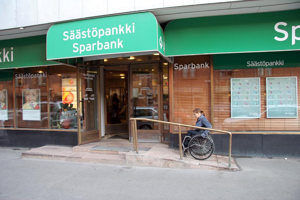 10. Denna ramp finns i skydd av en arkad.