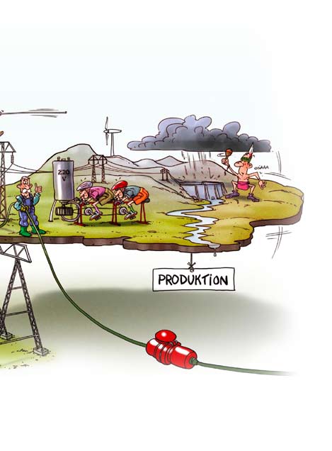 För att balansen mellan elkonsumtion och elproduktion ska kunna hållas stabil krävs avancerad övervakning.