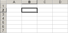 ÖVNINGAR TILL EXCEL KAPITEL 3. 1. Vad heter den markerade cellen i bilden nedan? B 2.