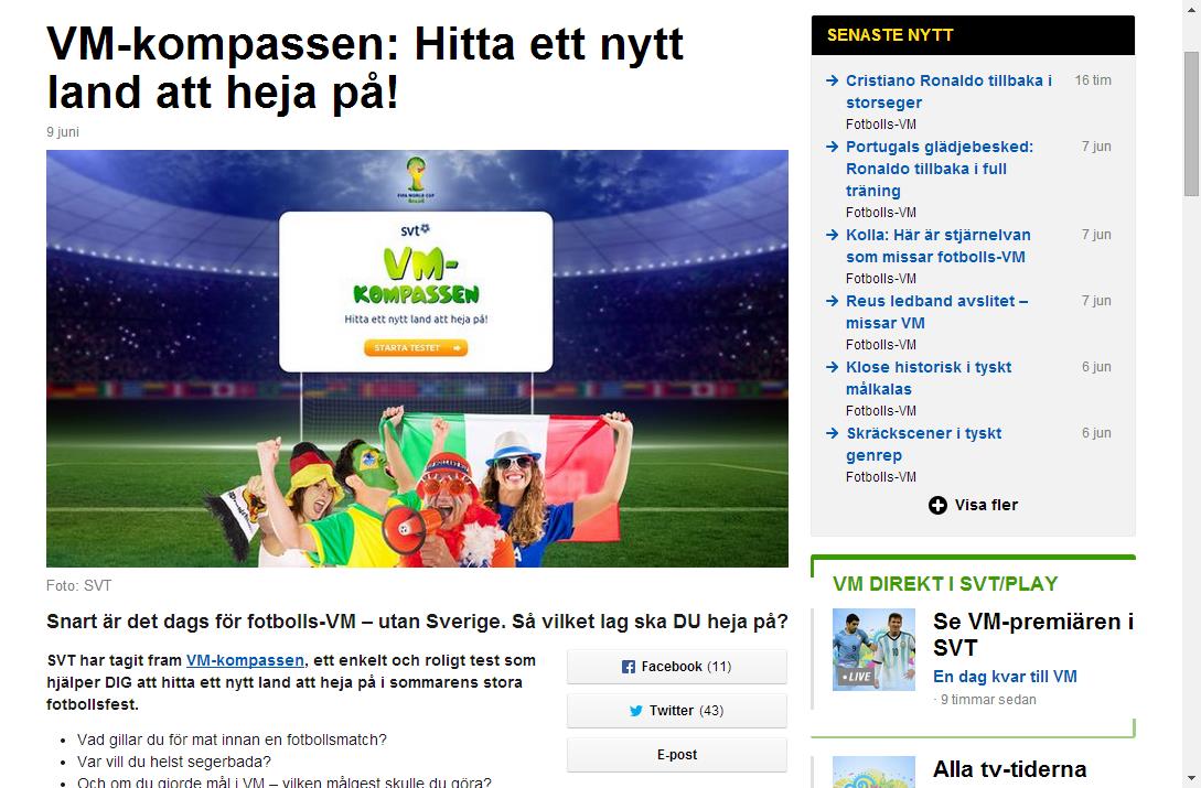 Exempel på länkvärdigt innehåll