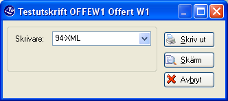 CRM-handbok - Centraler 683 Egenskaper CRM/Säljstöd, Offert-Snabborder I rutin 683 Egenskaper CRM/Säljstöd anges egenskaper för offertformat på fliken Dokument.