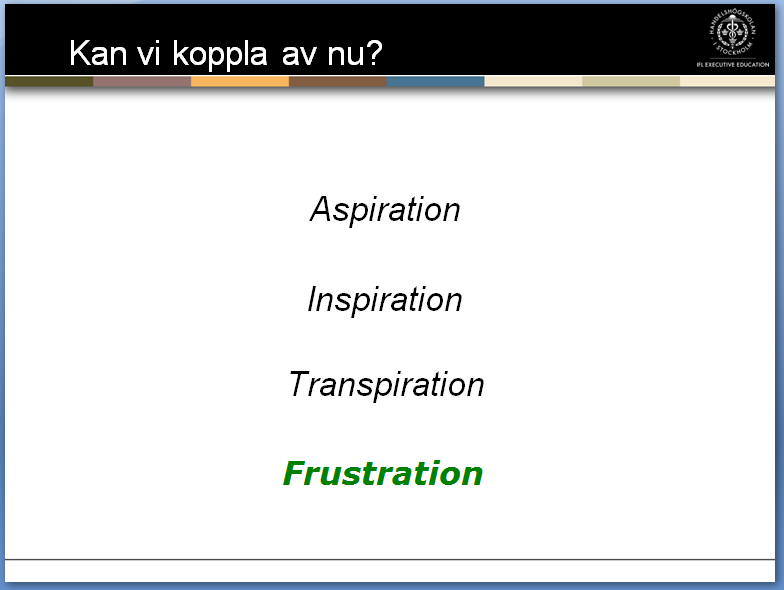 Kane, www.artavodah.com/02/ego.htm IFL, Executive Management Program, 2008-04 04-0101 Richard Gatarski www.weconverse.com opaus varumärke jag måste bara ha en.