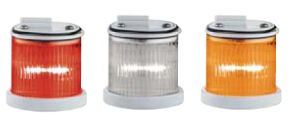 Pelarljus Mini MINI TWS Byggbart pelarljus (FL=Fast eller blinkande ljus med två olika kretsar). Upp till 5 enheter kan installeras. Exempelvis 4 ljusmoduler + 1 siren.