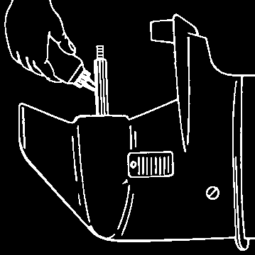 UNDERHÅLL 3. Smörj följnde med Quicksilver eller Mercury Precision Lubricnts Anti-Corrosion Grese eller 2-4-C med Teflon. Propellerxel - Se Propellerbyte för vlägsnnde och instlltion v propellern.