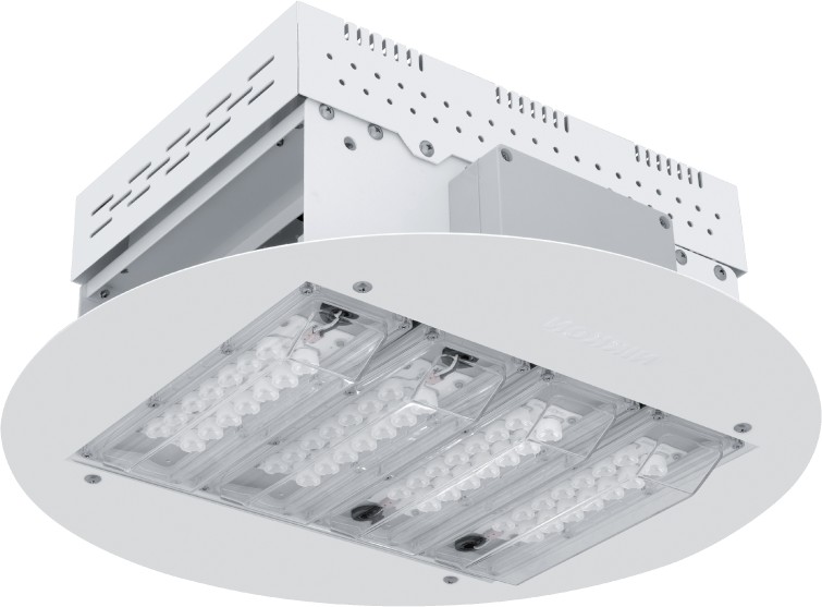 120W LEDXION LED INDUSTRIARMATUR HIGHBAY LED PRESTANDA Ljusflöde: 100lm @ 350mA Spridningsvinkel: 160⁰ Termisk resistans: 10⁰C/W Maximal T j : 150⁰ C TEKNISK DATA LED MODULER Highbay 120W LED: 4st