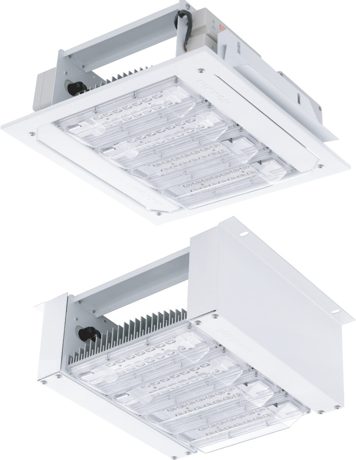 120W LEDXION LED INDUSTRIARMATUR LOWBAY LED PRESTANDA Ljusflöde: 100lm @ 350mA Spridningsvinkel: 160⁰ Termisk resistans: 10⁰C/W Maximal T j : 150⁰ C TEKNISK DATA LED MODULER LOWbay 120W LED: 4st LED