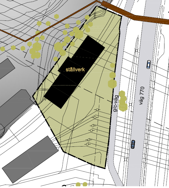 10 Detaljplan för Ställverk vid Hog 4:1, Stenungsunds kommun PM Geoteknik Bild 2.