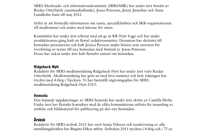BILAGA 9. SRRS/MIK 9.1.