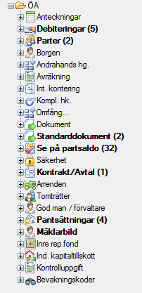 Andra saker för att göra bilden lugnare för ögat och som slår igenom i alla bilder är att relationsträden har fått en och samma ikon för alla punkter.
