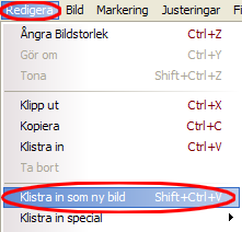 Spara aktivt fönster med Alt + Print Screen Om du vill kopiera bara det aktiva fönstret istället för hela skärmen håller du nere Alt-tangenten samtidigt som du trycker ner Print Screen-tangenten.