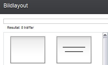 blir mer attraktiv. Tillämpa en bildlayout En bra layout kan hjälpa till att få fram informationen. Tillämpa en bildlayout En bra layout kan hjälpa till att få fram informationen. Tillämpa en bildlayout: 1.