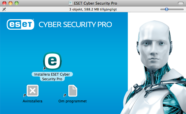 Gör något av följande för att starta installationsguiden: 1. ESET Cyber Security Pro ESET Cyber Security Pro representerar ett nytt synsätt på verkligt integrerad datorsäkerhet.