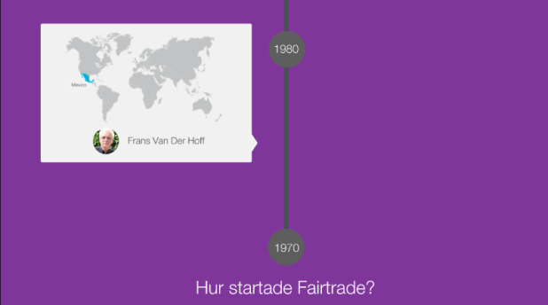 5 Fairtrades vision är en världshandel med rättvisa villkor, där producenter i länder med utbredd fattigdom har möjlighet att skapa sig en trygg och hållbar tillvaro, i vilken de kan utvecklas och