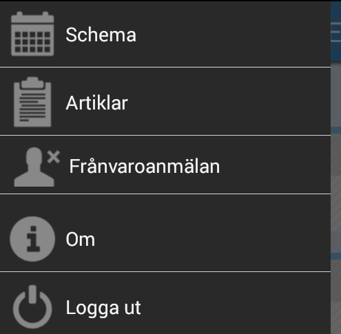 Skola24 MobilApp Skola24 MobilApp ger möjlighet att ta del schema, artiklar (information på startsidan i Skola24), anmäla frånvaro och ta del av lärares planeringar utan att vara inloggad på en dator.