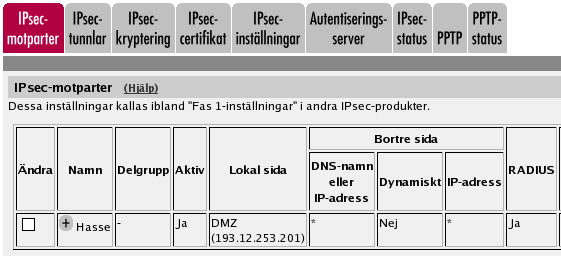 Chapter 7. VPN-uppkopplingar steg för steg certifikat för klienterna.