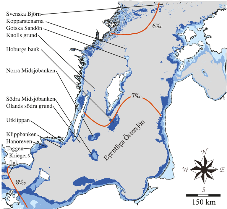 vind- och isförhållanden (Hunicke och Zorita 2008).