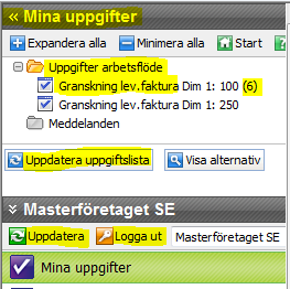 5. Behandling av fakturor i Self Service 5.1 Attest Leverantörsfaktura Efter registrering och distribution finns fakturan för behandling i Agressos webbaserade gränssnitt Self Service.