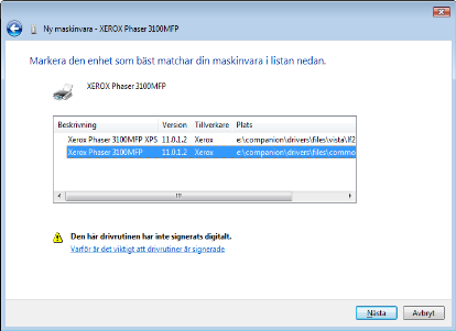 Installera drivrutiner manuellt Du kan installera skrivar- och skannerdrivrutinerna manuellt utan att köra någon installationsprogramvara.