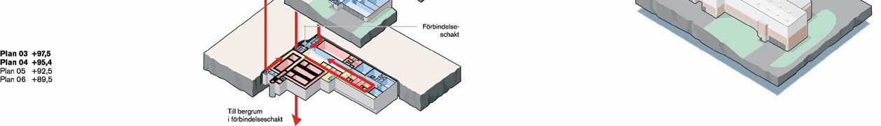 Bilaga 5 Radiologisk zonindelning för Clab Färgerna betecknar en kombination av strålningszon,