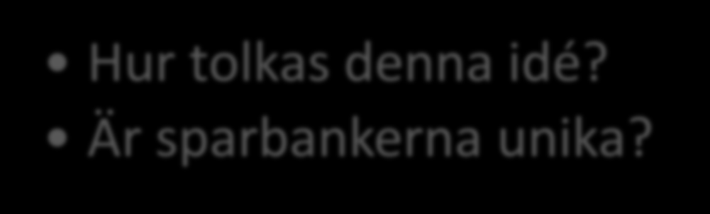 Diskussionsfrågor Vad är målet med verksamheten? Konkurrera internt eller inte?