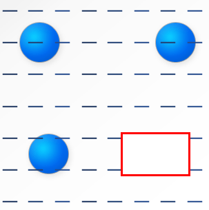 10.) Vilken figur ska in? 11.) Fullfölj serien: A, B, E, J,? a.) Q b.) L c.) M 12.) En ask innehåller 4 gula och 6 blå bollar. Du plockar upp en slumpmässig boll. Vilken färg har den? a.) gul b.