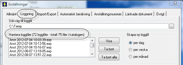 Vi har gjort följande rättningar: Med denna version har nya kontaktuppgifter lagts in för bransch Industri och Offentlig. Översyn av exportmall Hogia Export Person i övningsföretagen.