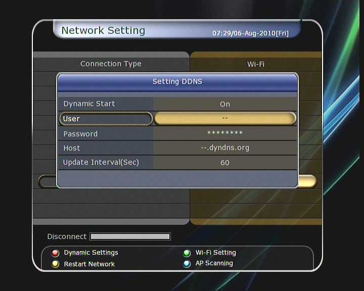 NOTE : If you use DHCP function of router, you can set easily network configuration.