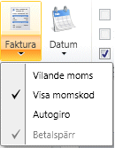 I och med att du har markerat att du vill använda Ankomstregistrering kommer du automatiskt till fliken för Ankomstregistrering.