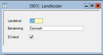 Registrera en ny leverantör Leverantörsreskontra Registervård Leverantörer Här lägger man upp sina leverantörer. Leverantörsnummer: Det nummer som reskontraposterna kommer att sorteras under.