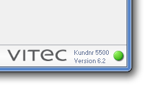 Nyhetsbrev - Vitec Capifast CRM 6.2 Info om aktuell version av Capifast CRM Vi har lagt till en symbol längst ner till höger i Capifast CRM som visar status på aktuell version av programmet.