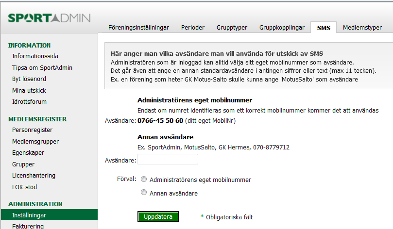 En person kan tillhöra många olika grupper. Ex: Elsa Nilsson är spelare i Damlaget, hon är tränare för lag Flickor -04, hon sitter i Styrelsen där man kan koppla henne som styrelse.